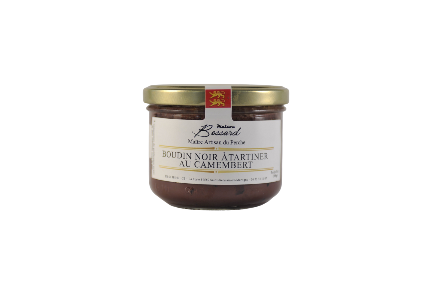 Rillettes de boeuf - 200g - Maison Bossard