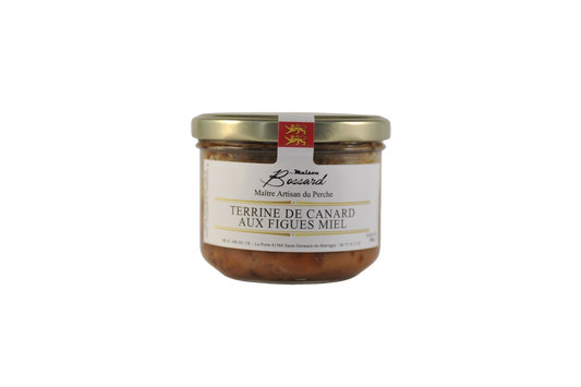 Terrine de Canard aux figues Miel - 200g - Maison Bossard