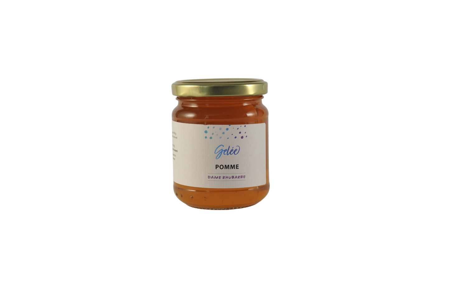 Pomme - Confiture 250g - Dame Rhubarbe